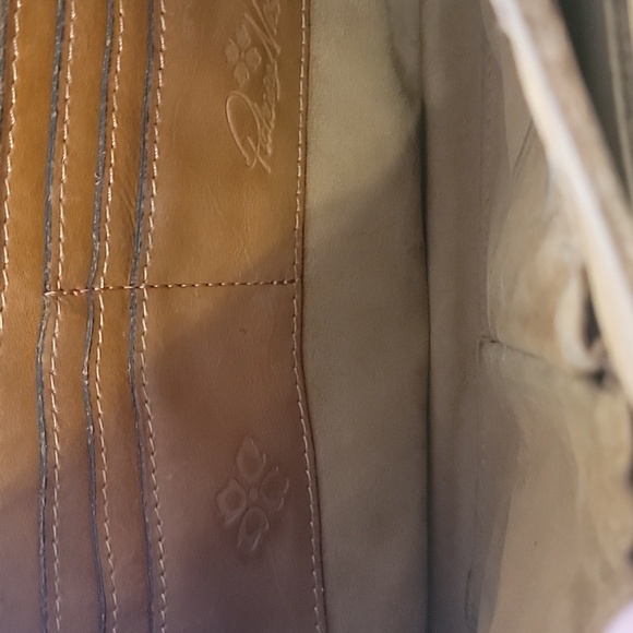 Patricia Nash Rose Florence Tooled Leather Satchel - Picture 7 of 9